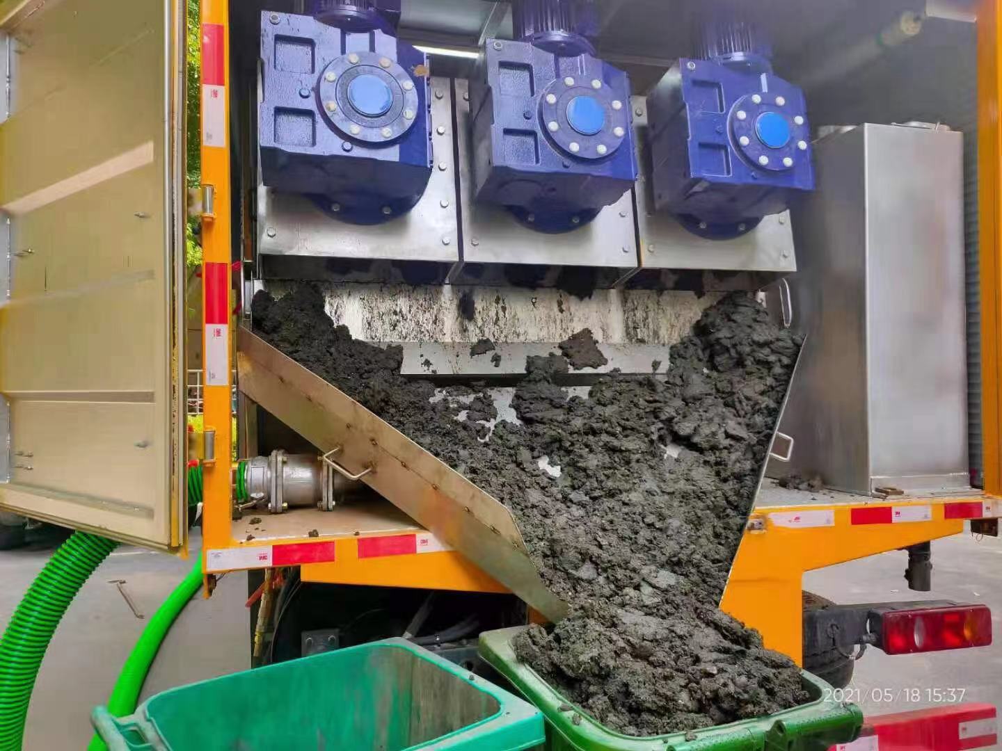 富源化粪池清掏城市维护站-泥浆净化干湿分离处理